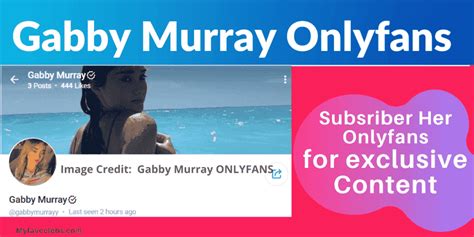 gabby murray onlyfans|Gabby Murray Nude Leaked OnlyFans.